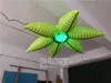 1.5m Ceiling Hanging Decorative Inflatable Flower With Led lights for Nightclub Club Event Party Stage Decoration