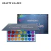 Güzellik Sırlı 39 Renkler Glitter Mat Göz farı Palet Floresan Gökkuşağı Disk Vurgu Göz Farı Paleti 24 setleri / lot DHL ücretsiz