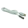 Tipo C Micro USB V8 Cabo Cabo Android Carregador de Carregamento Metal Cabo Trançado Cabo 1M 2M 3M Fio para Samsung S6 S7 S8 S8 S10 Nota 7 8 9 Huawei P