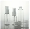 botella de spray de plástico transparente