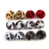 15 mm Kunstfell-Leoparden-Pom-Pom zum Selbermachen, Plüsch-Ball-Ohrring, elegante Anhänger-Pompons-Bälle für Taschen, Haarschals, DIY, Craft2410