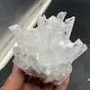 Environ 800g-200g Natural Beautiful Quartz Crystal Cluster Spécimen Healing285o
