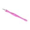 Rostfritt stål Cuticle Pusher Nail Art Fork Manicure Tool för Trim Dead Skin Nipper Trimmer Remover 120