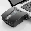 Mini Harici Laptop Soğutucu Vakum USB Egzoz Soğutma Fanı Extractor Hız 14 15.6 17 Inç Dizüstü Dizüstü için Ayarlanabilir