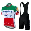 2020 New Proチームクイックステップサイクリングジャージーセット自転車Maillot Mens BreseableMTBクイックドライバイクROPA CICLISMO 9D GEL PAD3309266