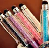 Wholesale Colorful 2 in 1 Crystal Capacitive Touch Stylus Ball Pen for ipad iPhone XS X 8 7 6s 6 Plus HTC Samsung Galaxy note3 500ps/lot