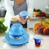 6 stks / set Universele Siliconen Zuig Lid-Kom Pan Cooking Pot Deksel-Silicon Stretch Deksels Siliconen Fruit Cover Pan Spill Deksel Stopper Cover 000