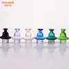 Cyclone Riptide Glass Carb Cap Fit 2 мм Quartz Banger Nail of 25 мм Чаша для стеклянного бонга Курительная масляная восковая установка 946