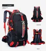 40L Multicolor Sport all'aria aperta Zaino da alpinismo Campeggio Escursionismo Trekking Zaino da viaggio Copertura impermeabile Borse da bici in vendita