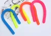 伸縮性のある弦ネオンフレキシブル接着剤弾性弦ロープ官能減圧子供の目新しさおもちゃ反不安玩具