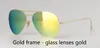 Design da marca 5862mm óculos de sol piloto para homens mulheres lente de vidro de alta qualidade óculos de sol com caixa original acessórios ev1496748