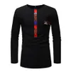 Baibazin New African Dashiki Man Long Sleeve T-Shirt Printt Africa Men Clothing بالإضافة إلى الحجم