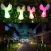 Confezione da 8 luci angeliche solari per esterni, luci decorative ad energia solare per decorazioni da giardino, decorazioni artistiche da giardino, regali di inaugurazione della casa