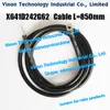 Ground Cable X641D242G61 L = 600mm, X641D242G62 L = 850mm, X641D221G63 L = 900mm, X641D221G64 L = 1100mm För Mitsubishi HA10 EDM Maskinreparation Delar