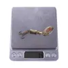 HENGJIA 5 colors Metal Spinner Spoon Fishing Lure 6.7cm 7.3g Gold/Silver Artificial lifelike Spinnerbait Pesca Tackle 50pcs/lot