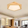 Mooielight Creative Wood Geometric LED Lampade da soffitto moderno soggiorno camera da letto corridoio plafoniera, apparecchio di illuminazione per interni MYY