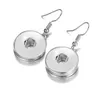 Snap-knop Dangle Kroonluchter Oorbellen Gember Verwisselbare Noosa Sieraden Fit 18mm DIY-knoppen Alloy Earring te koop