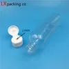 100 pcs 60 100 150 ml Empty Transparent Plastic Pack clamshell water Bottle Crystal Clear Flip Top Cap
