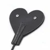 19.68 "Bondage Heart Shapeing Crop Crop Couro Faux Couro Restrant Paddle Slave Whip Flagger 876E