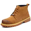 Hot Sale-fashion large size safety boots steel toe caps work shoes outdoors worker security ankle boot zapato