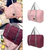 Sacs de rangement étanche Nylon voyage femmes hommes grande capacité Cubes week-end pliant fille bagage sac emballage organisateur E0G41