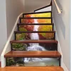 3D Waterfall Stair Stickers Waterproof Wallpaper Home Decorations 7.1 x 39.4 inch 6pcs