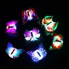 Decoración Creativa Color aleatorio colorido luminoso led mariposa luz de noche libélula brillante Bebé Niños Habitación Lámpara de luz de pared envío gratis