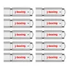 Free Shipping Bulk 10PCS 2GB Lighter Model USB 2.0 Flash Drives Rectangle Pen Drives for PC Laptop USB Memory Stick Thumb Storage Colorful