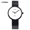 Sinobi Kobiety Zegarki Sliver Top Marka Fashion Creative Dial Ladies Quartz Clock Watch Kobiety Bransoletka Zegarek Reloj Mujer Meth Hour