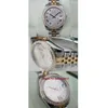 Presente de Natal Certificado de caixa original Casual Modern Relógios Unissex Relógios 178383 Midsize Steel Gold Diamond Roman VI Diamond Be225O