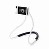 1pcs Lazy Neck-telefon Halsband Cellphone Support Bracket för Samsung Universal Holder för iPhoe Android 360 grader