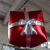 Saco inflável do presente do Natal de suspensão para o fase do Natal do teto Decoração do evento Inflatables fornecedor 2019 decoração do discoteca