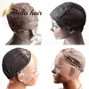 Bella Hair Professional Lace Wig Caps for Making Wig Different Types Lace Color Black/Brown/Blonde Swiss Lace Cap Size L/M/S