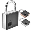 Smartplintprint Padlock Ze Stali Nierdzewnej Biometryczna Portable Outdoor Kłódka z kluczem