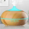 Electric Aroma Essential Oil Diffuser Wood Grain USB Mini Ultrasonic Air Humidifier Aromatherapy Mist Maker For Home Office 300ml RRA841
