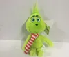 28 cm Moda Noel Malzemeleri Grinch Doldurulmuş Hayvanlar Nasıl Peluş Oyuncaklar Yeni Noel Geek Grinch Peluş Oyuncak Yeşil Canavar Bebeği1453090