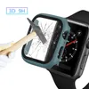 360 Tam Kapak PC Kılıfı 3D Temperli Cam Antiscratch Film Ekran Koruyucu Apple Watch Serisi SE 6 5 4 44mm 40mm iWatch 3 2 15011320