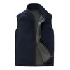 Dimusi Men Winter Fleece Vest Man Tjock Varm Waistcoat Outwear Casual Thermal Soft Västar Mens Vindskyddad Ärmlös Jacka, YA720 S191019