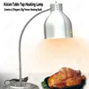 DW1/DW2 electric stainless steel food heating warming lamp light for restaurant