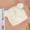Kış Yeni Sevimli Ponpon bebek Şapka Yumuşak Sıcak Yenidoğan Bebek Şapka Erkek Kız Yenidoğan Fotoğraf Dikmeler Çocuk Tığ Bonnet Beanie Cap ücretsiz gönderim