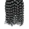 Mongoolse kinky krullend haar 2 stks menselijk haar voor vlechten bulk geen bijlage Bundels Vlechten Hair Extensions6300130