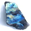 Cristalli di quarzo grezzo naturale labradorite grezza burattata Pietra di energia minerale Reiki per la guarigione della pietra di cristallo320i