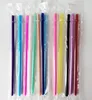 14colors PP Plastic Straw Reusable Plastic Drinking Straws Cocktail Lounge Wedding Birthday Party Bar Straw 20OZ Car Cup Straws GGA3531