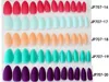 Tamax NA074 24 stks matte kunstnagels mat gekleurde saaie nep nagel tips voor nagelverlenging manicure nail art accessoire kit4717485