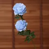 10 Шт. / Лот 3 Головки Розы Европейский Искусственный Пион Шелковые Цветы для Домашнего Декора Свадебные Поддельные цветы Стены Венок Украшения