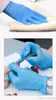 Gants de protection Gants de nitrile jetables Allergy Allergie imperméable Latex de cuisine universelle Discing Glants de jardin bleu Color9738275