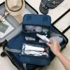 Nuova borsa da viaggio portatile per cosmetici, borsa da toilette, custodia da appendere, grande borsa organizzatore