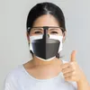 Máscara de proteção contra face reutilizável Anti Splash Spray Fashion Creative Protective PE Poeira Máscaras