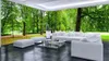 Custom Photo Wall paper Space huge green grass trees living room 3D space background wall decoration wallpaper advanced 3d wallpaper