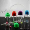 Plastic bottle hookah Wholesale Glass bongs Oil Burner Glass Water Pipes Oil Rigs Smoking, Oil.